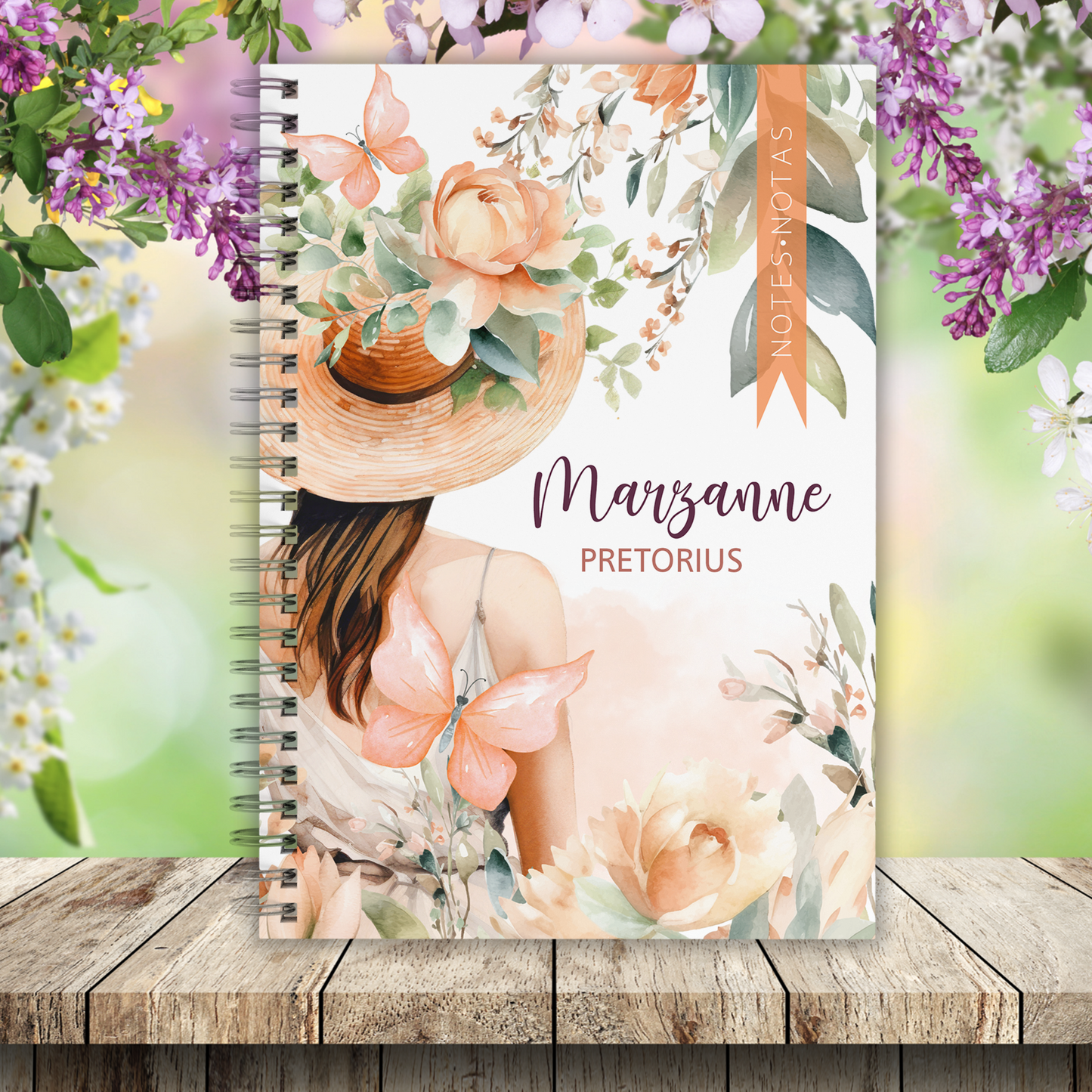 LADY PEACH NOTEBOOK