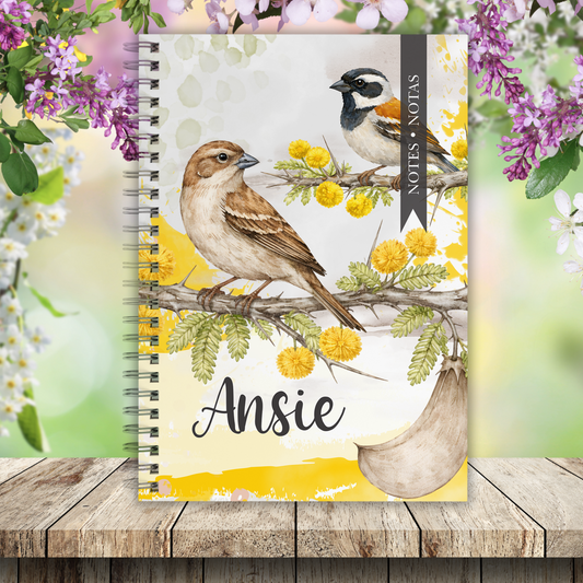 WATERCOLOR MOSSIE NOTEBOOK