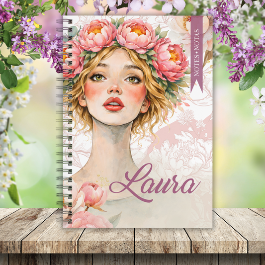 FLORAL LAURA NOTEBOOK