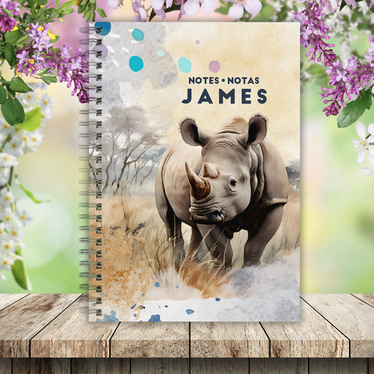 RHINO WATERCOLOR NOTEBOOK (Copy)