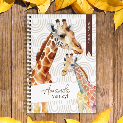 GIRAFFES NOTEBOOK