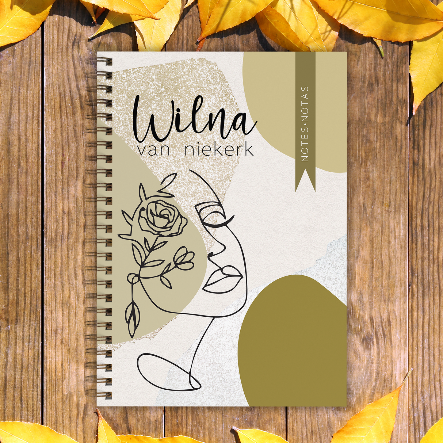 LADY GOLDEN NOTEBOOK