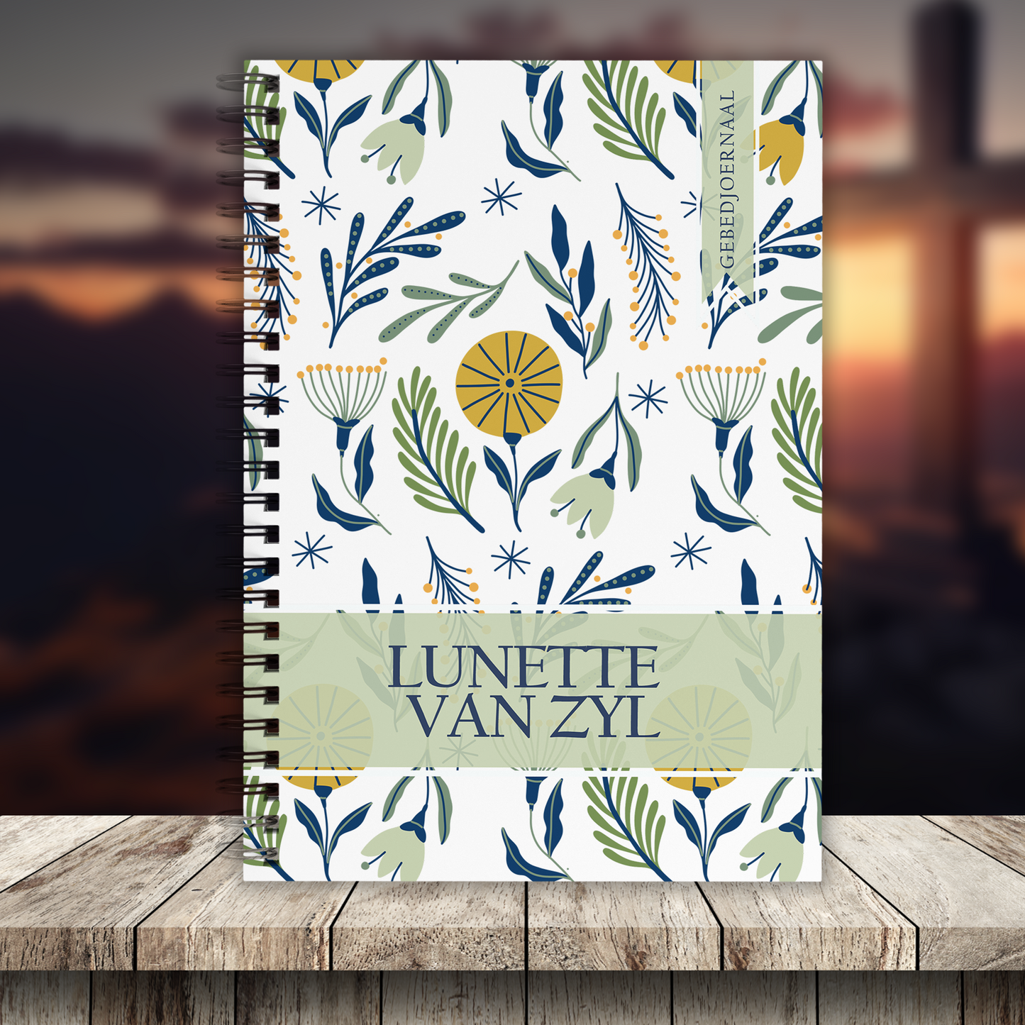 HAND DRAWN FLOWERS PRAYER JOURNAL