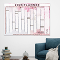 PEONIES WALL CALENDAR 2026