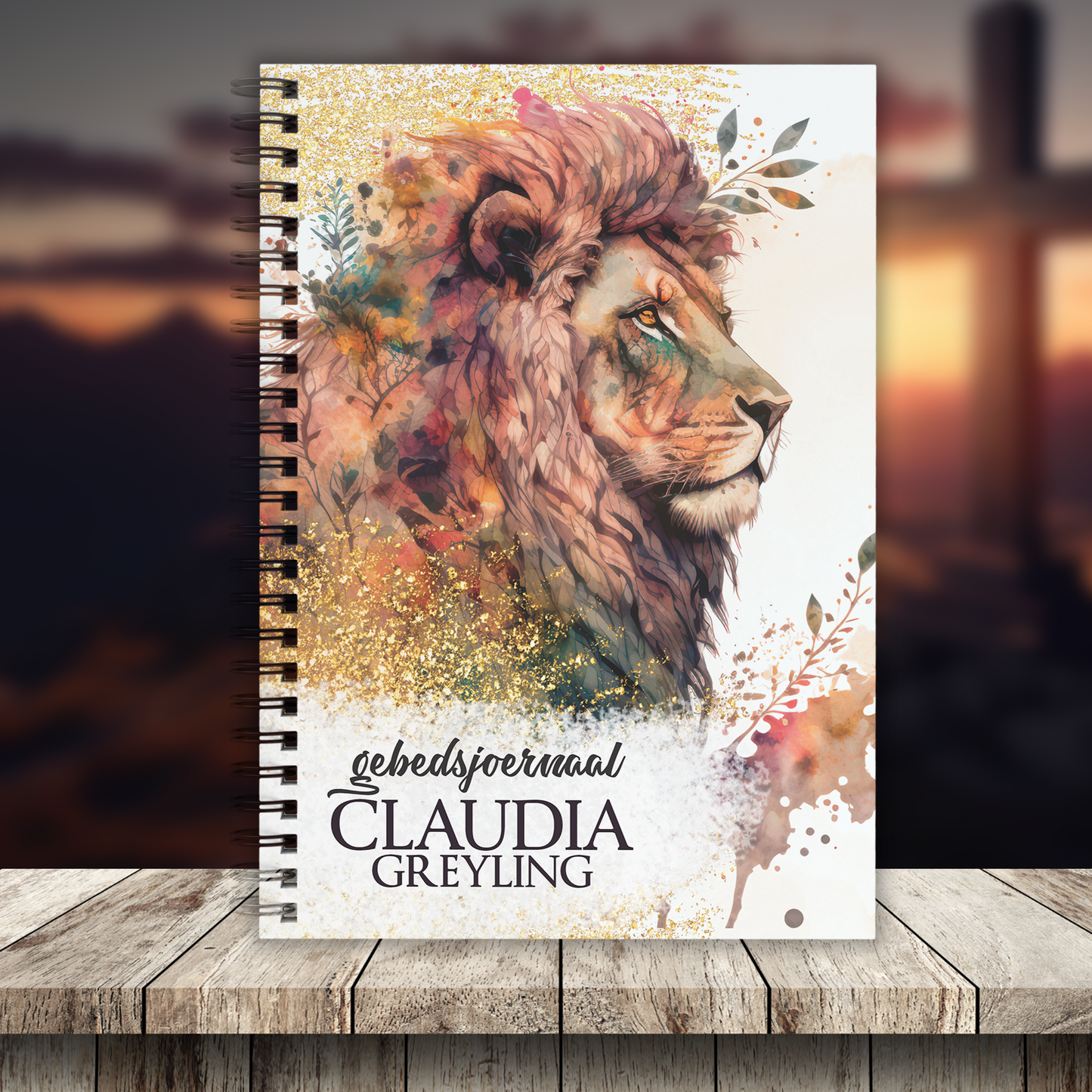 FLORAL LION PRAYER JOURNAL