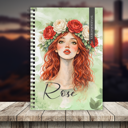 FLORAL ROSE PRAYER JOURNAL