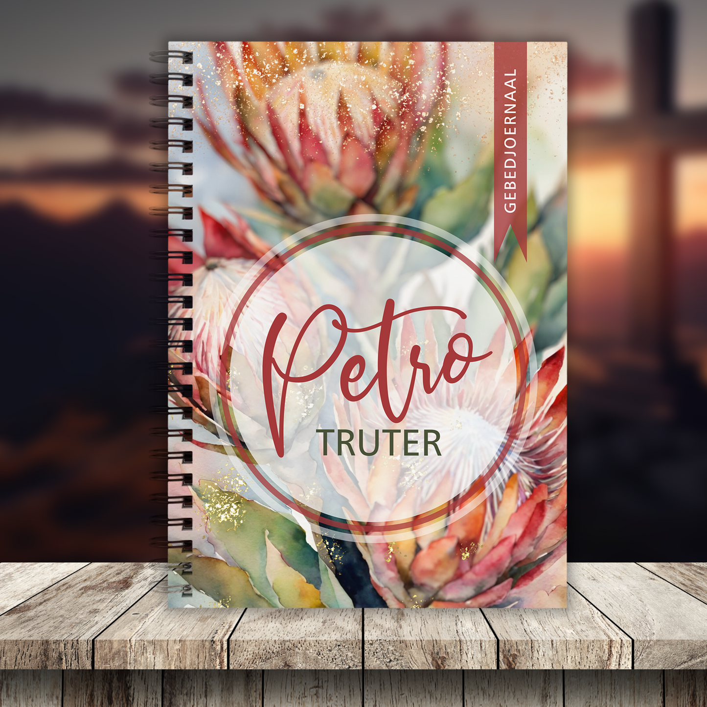 KING PROTEA FLOWERS PRAYER JOURNAL