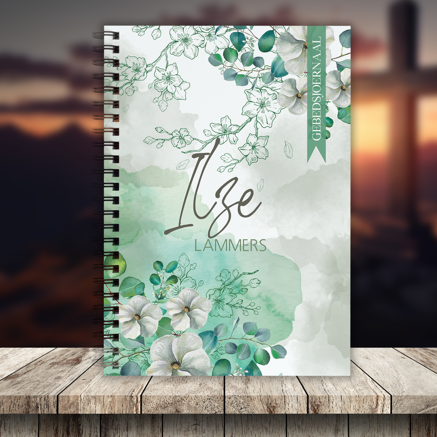 WHITE BLOSSOMS PRAYER JOURNAL
