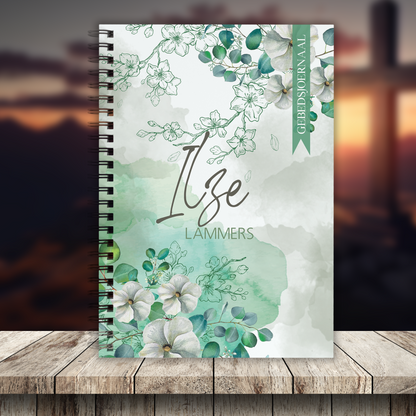 WHITE BLOSSOMS PRAYER JOURNAL