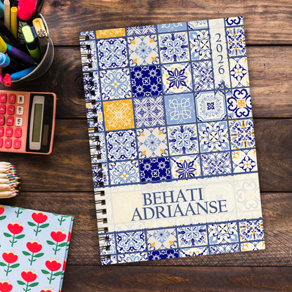 TURKISH TILES TEACHER PLANNER 2026