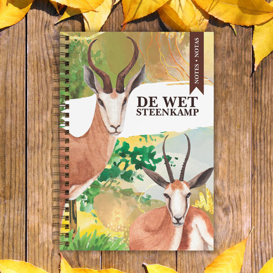 SPRINGBOK NOTEBOOK