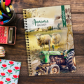 TRACTOR SHEEP FARMING TEACHER PLANNER 2027