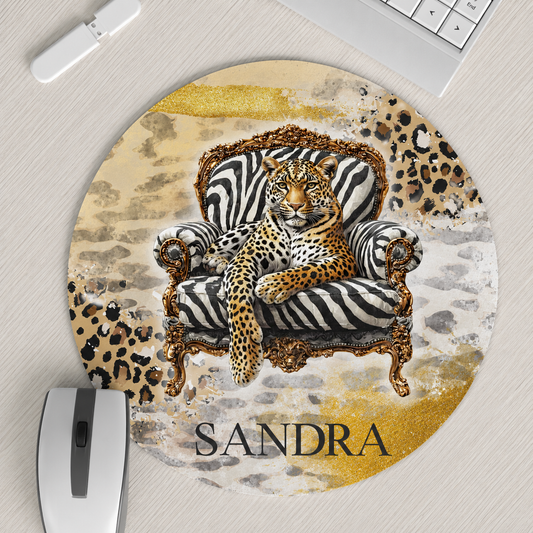 ROYAL LEOPARD MOUSEPAD