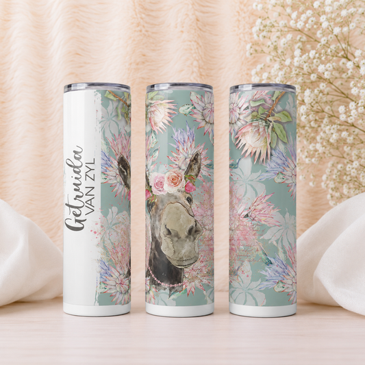 DONKIE PINK SKINNY TUMBLER