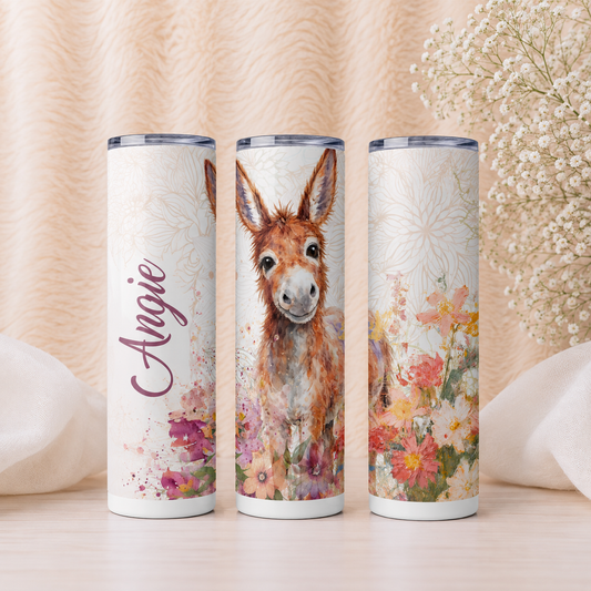 CUTE DONKIE SKINNY TUMBLER