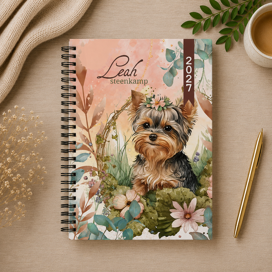 YORKIE BROWN 1 DAY DIARY 2027