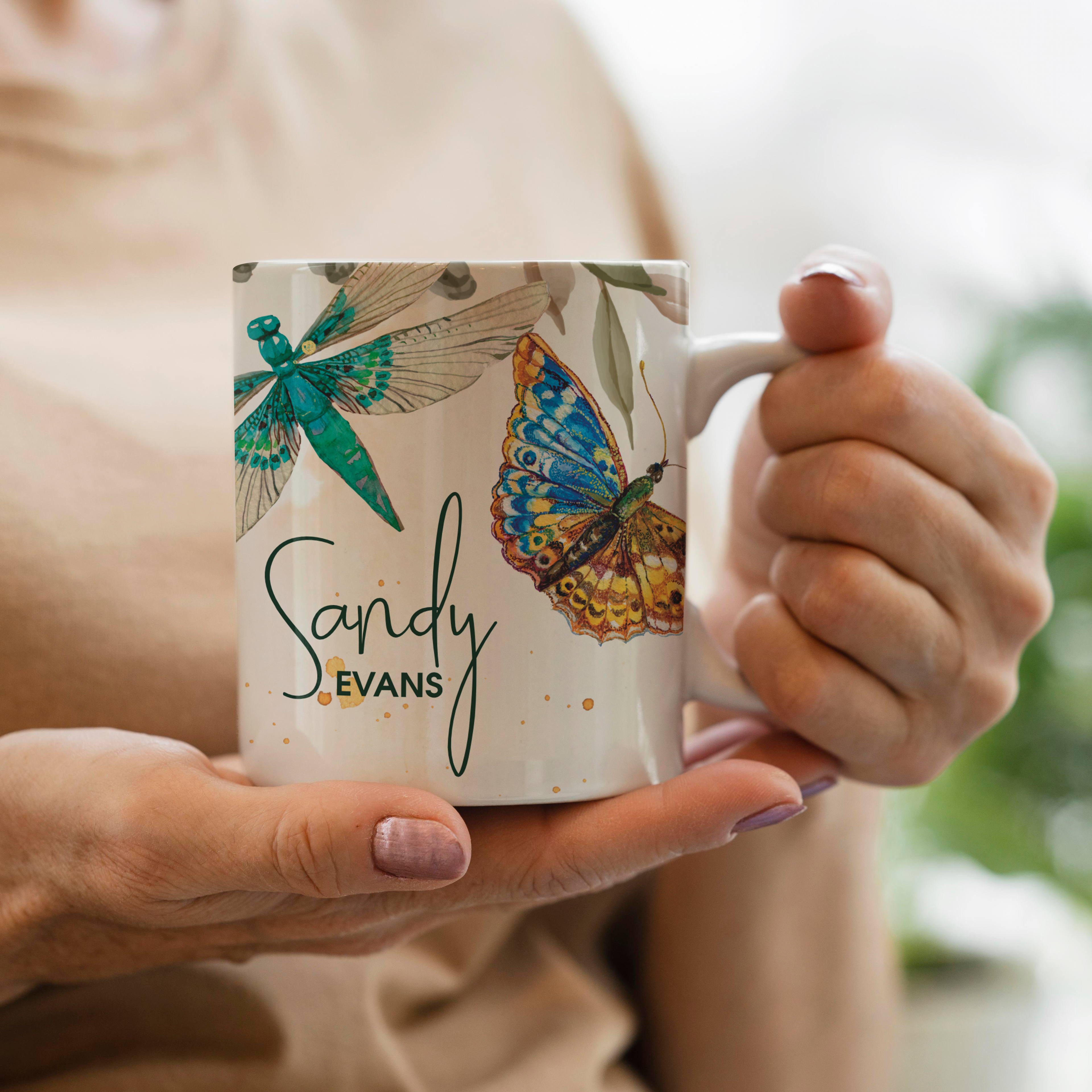 DRAGONFLIES MUG