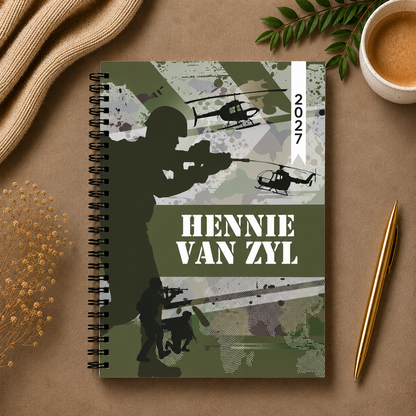 MILITARY 1 DAY DIARY 2027