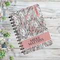 PROTEA PINK OUTLINE 1 DAY DIARY 2027