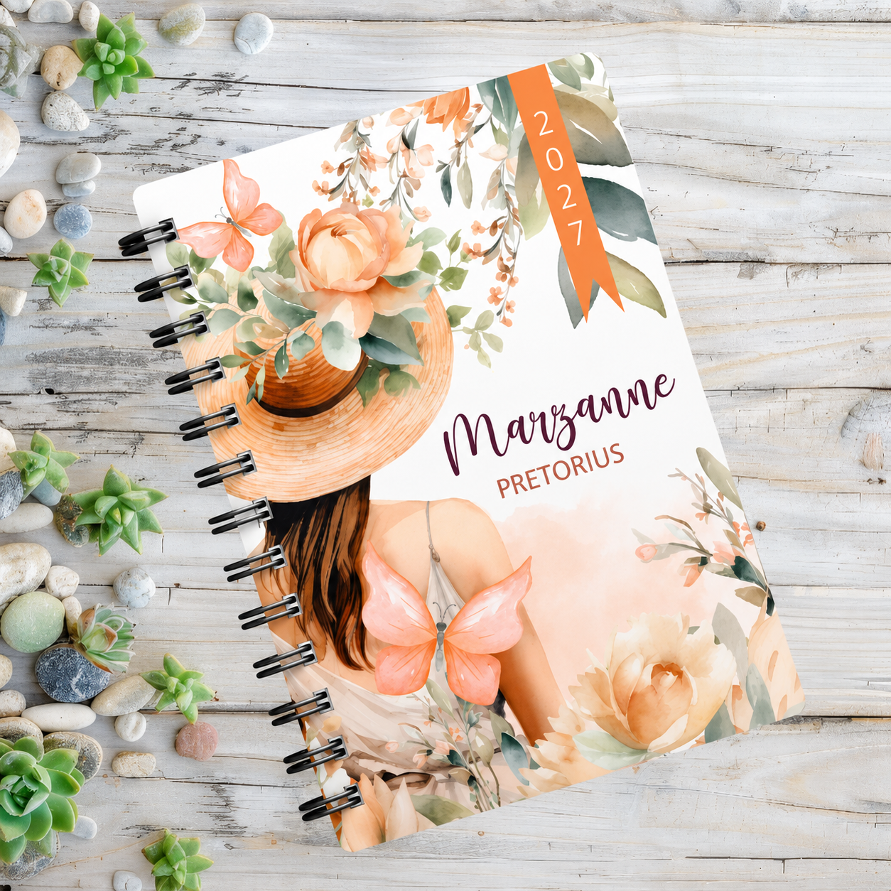 LADY PEACH 1 DAY DIARY 2027