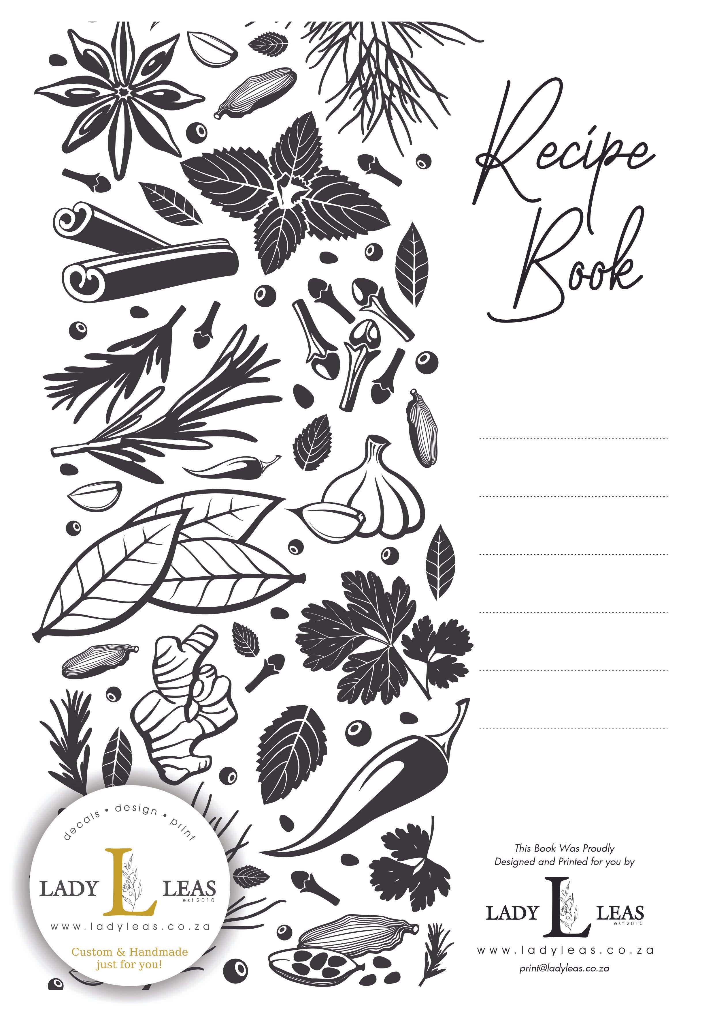 FLORAL DACHSHUND CROWN RECIPE BOOK