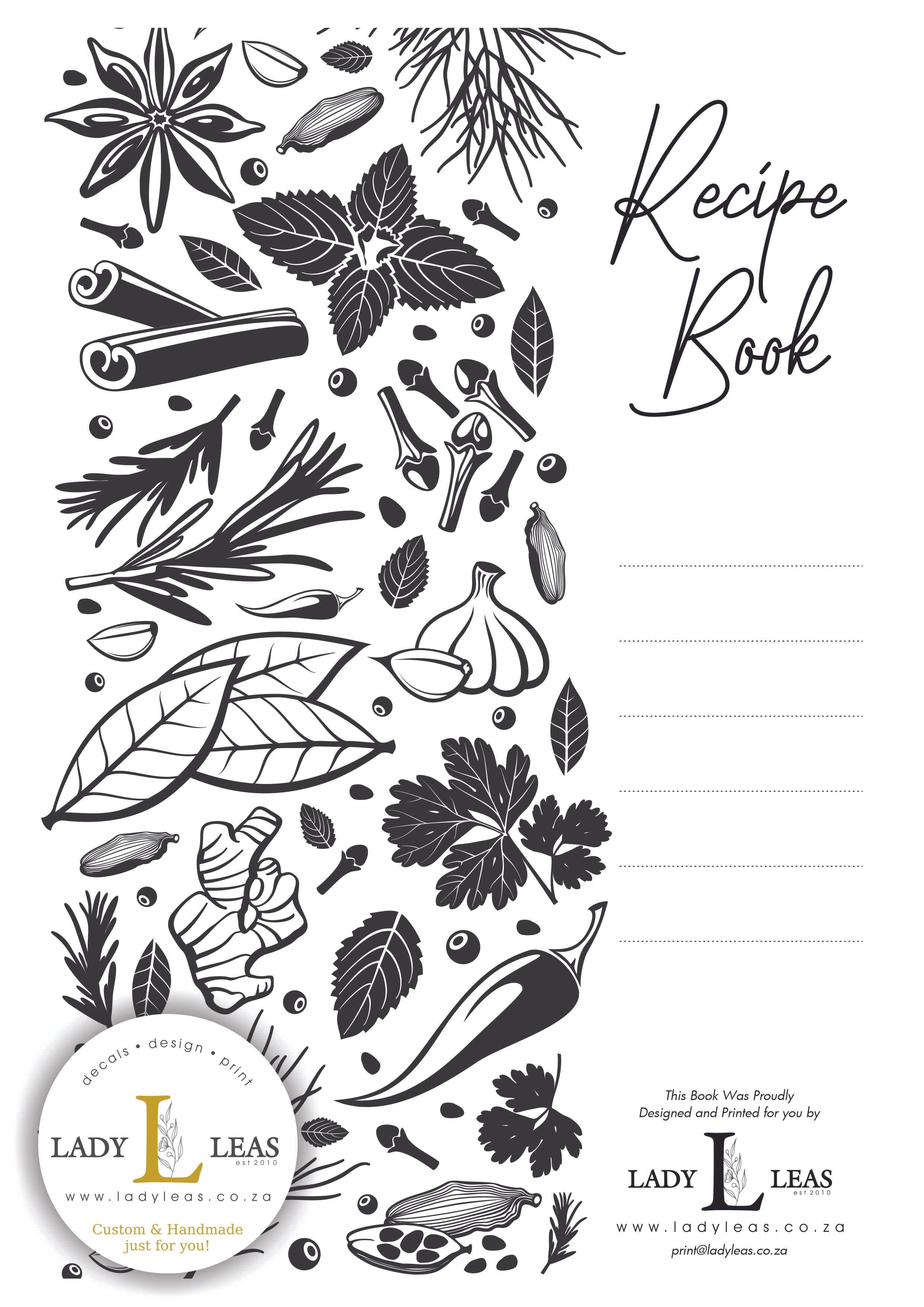 FLORAL PROTEA RECIPE BOOK