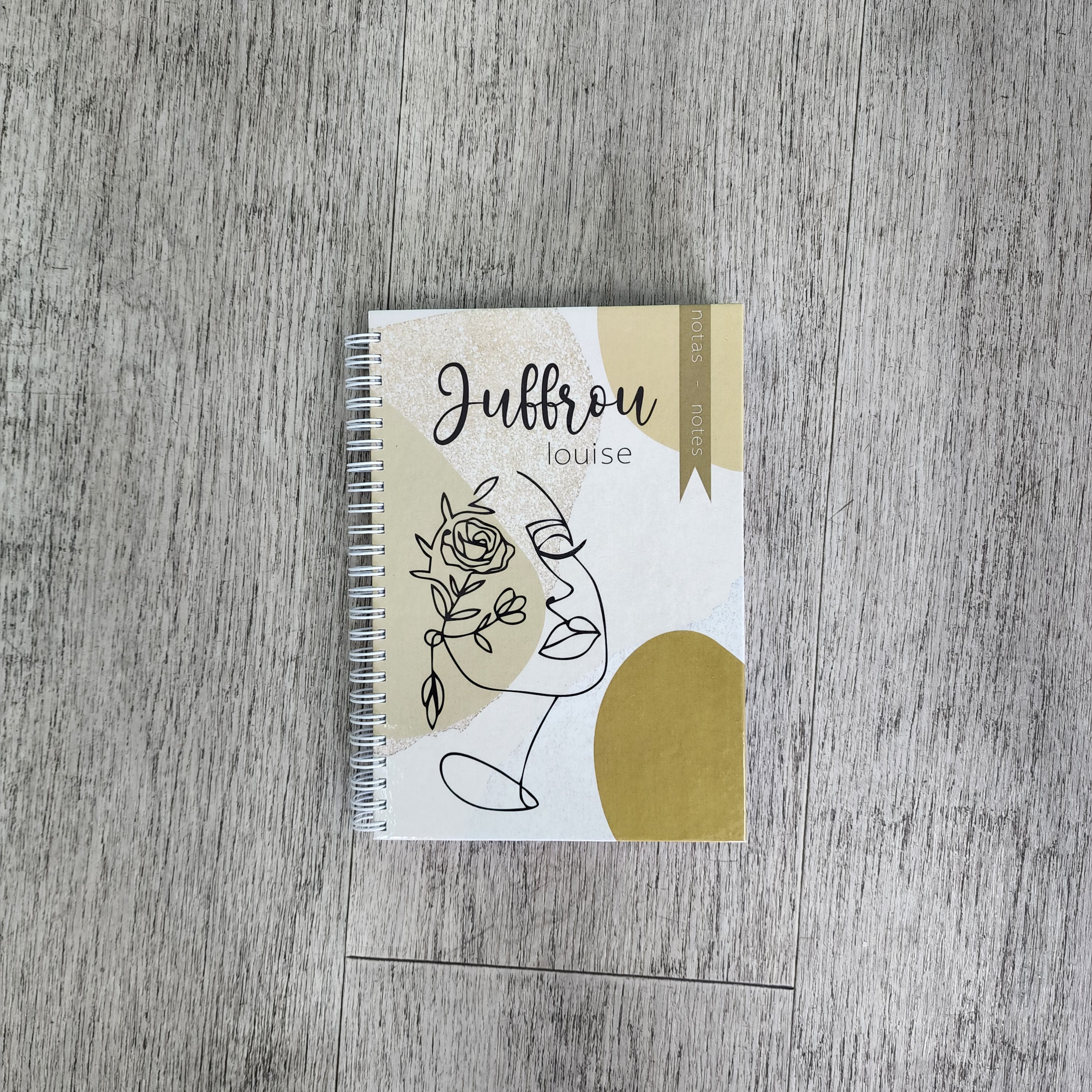 LADY GOLDEN NOTEBOOK
