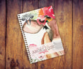 FLORAL COW RECIPE BOOK