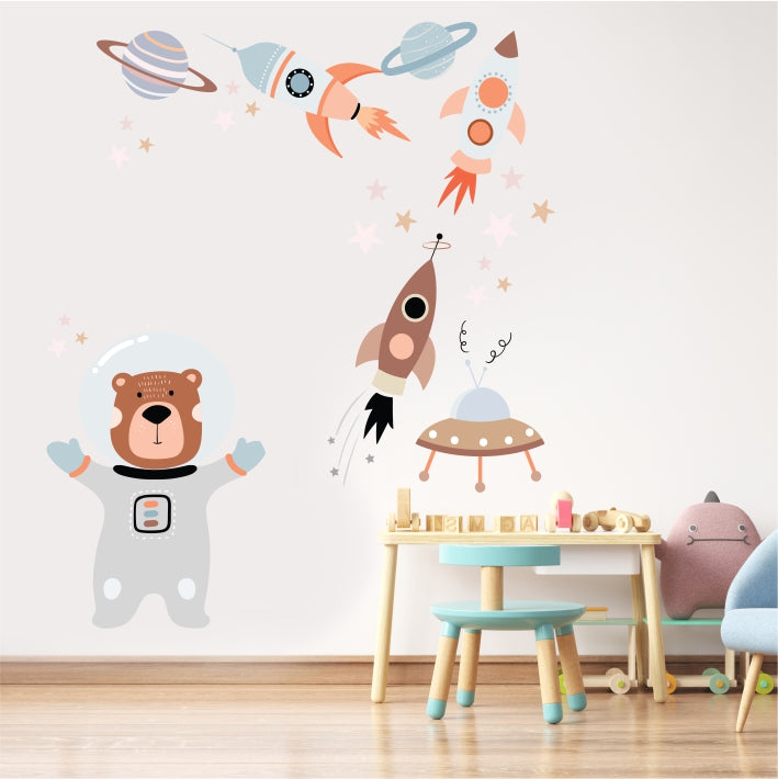 PASTEL SPACE BEAR