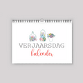 SUCCULENT BIRTHDAY CALENDAR