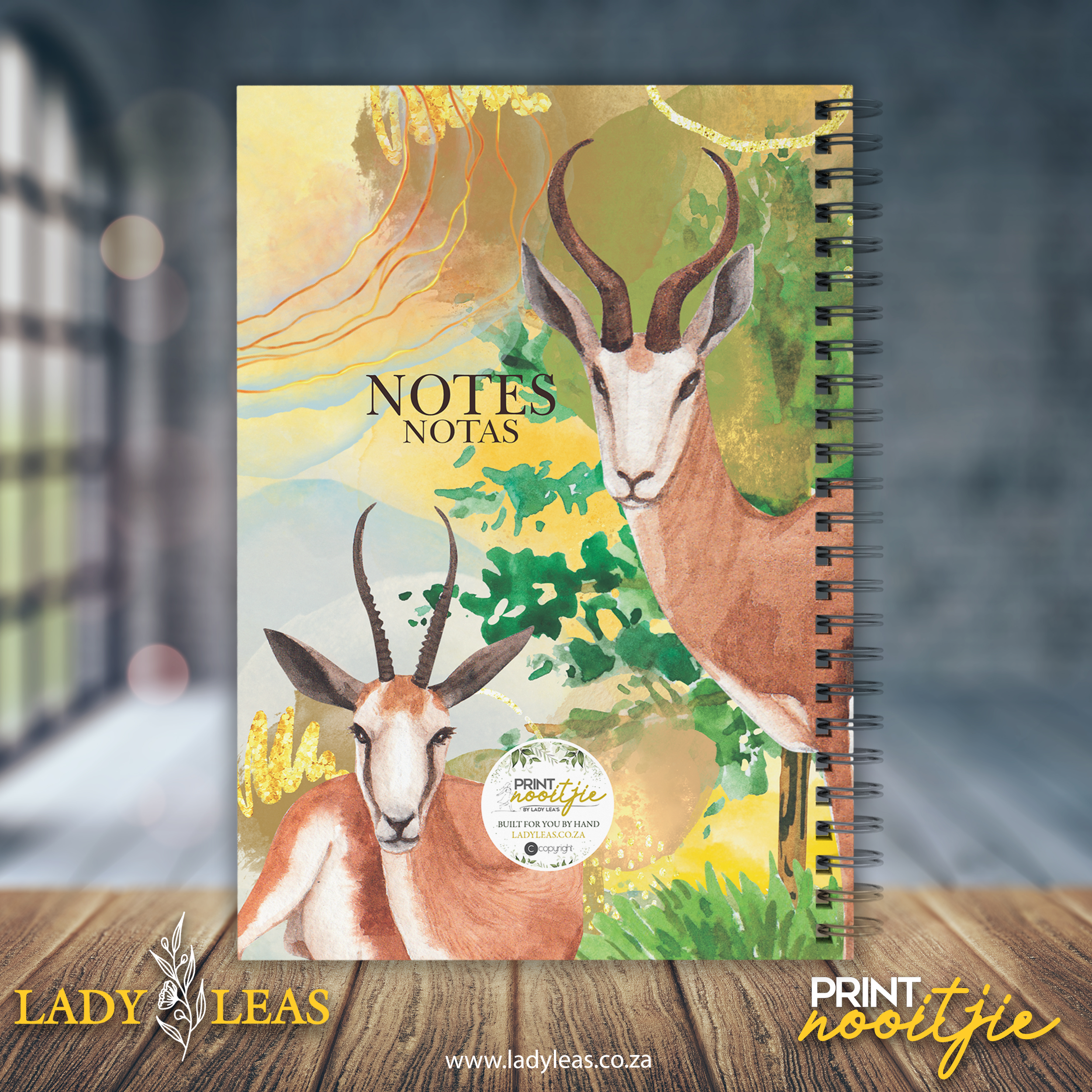 SPRINGBOK NOTEBOOK