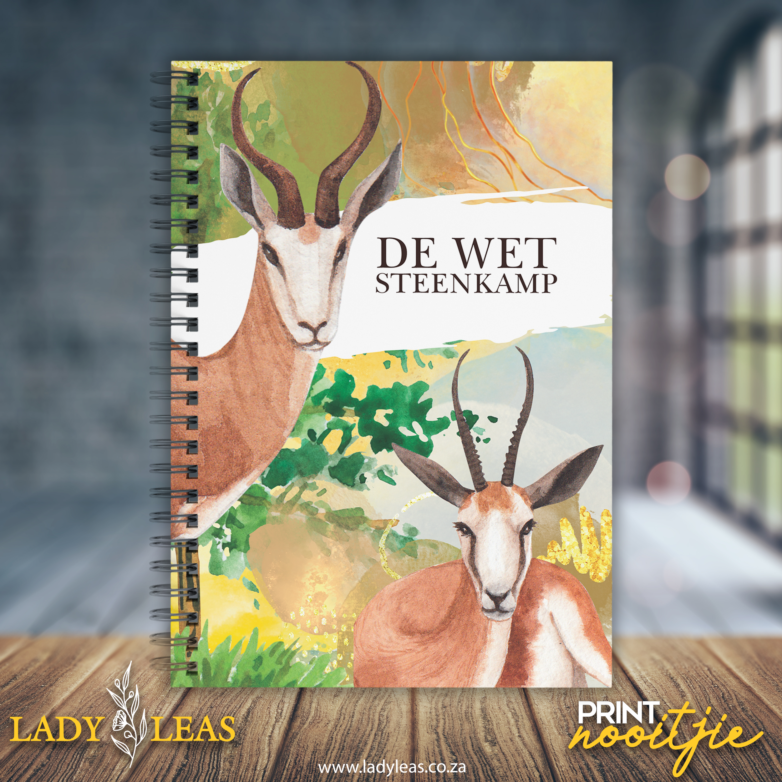 SPRINGBOK NOTEBOOK