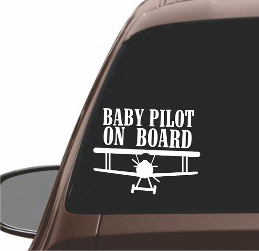 BABY PILOT ON BOARD