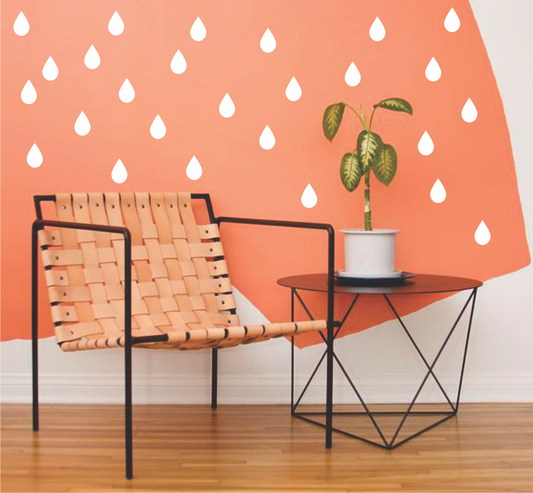 RAINDROPS PATTERN - SMALL