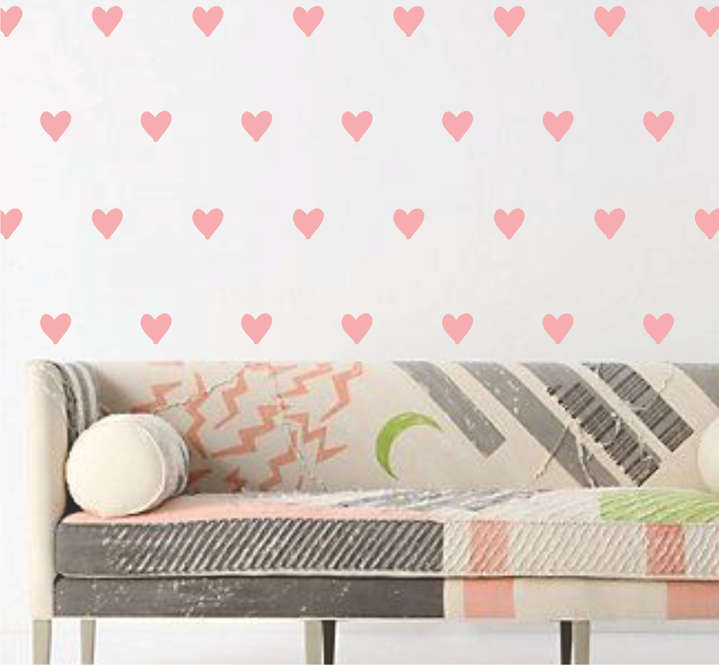 HAND DRAWN HEART PATTERN